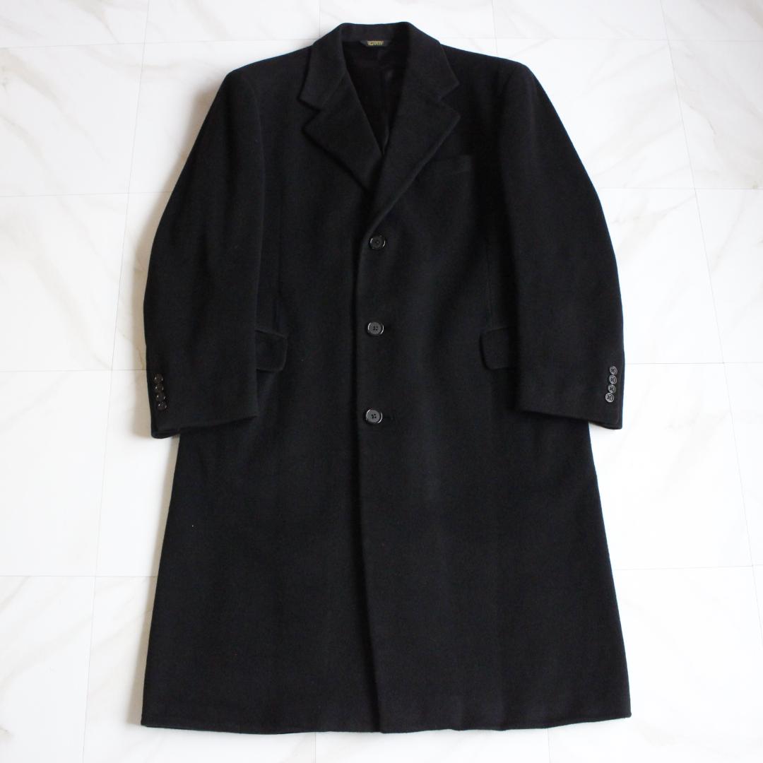 SAKS FIFTH AVENUE USA製 カシミヤ100% チェスターコート