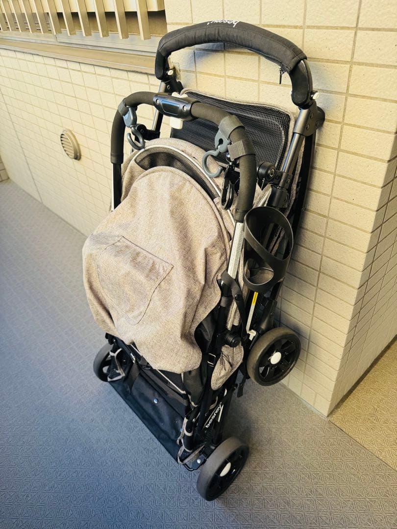 【美品】besrey 2人乗りベビーカー 二人乗り 双子 年子