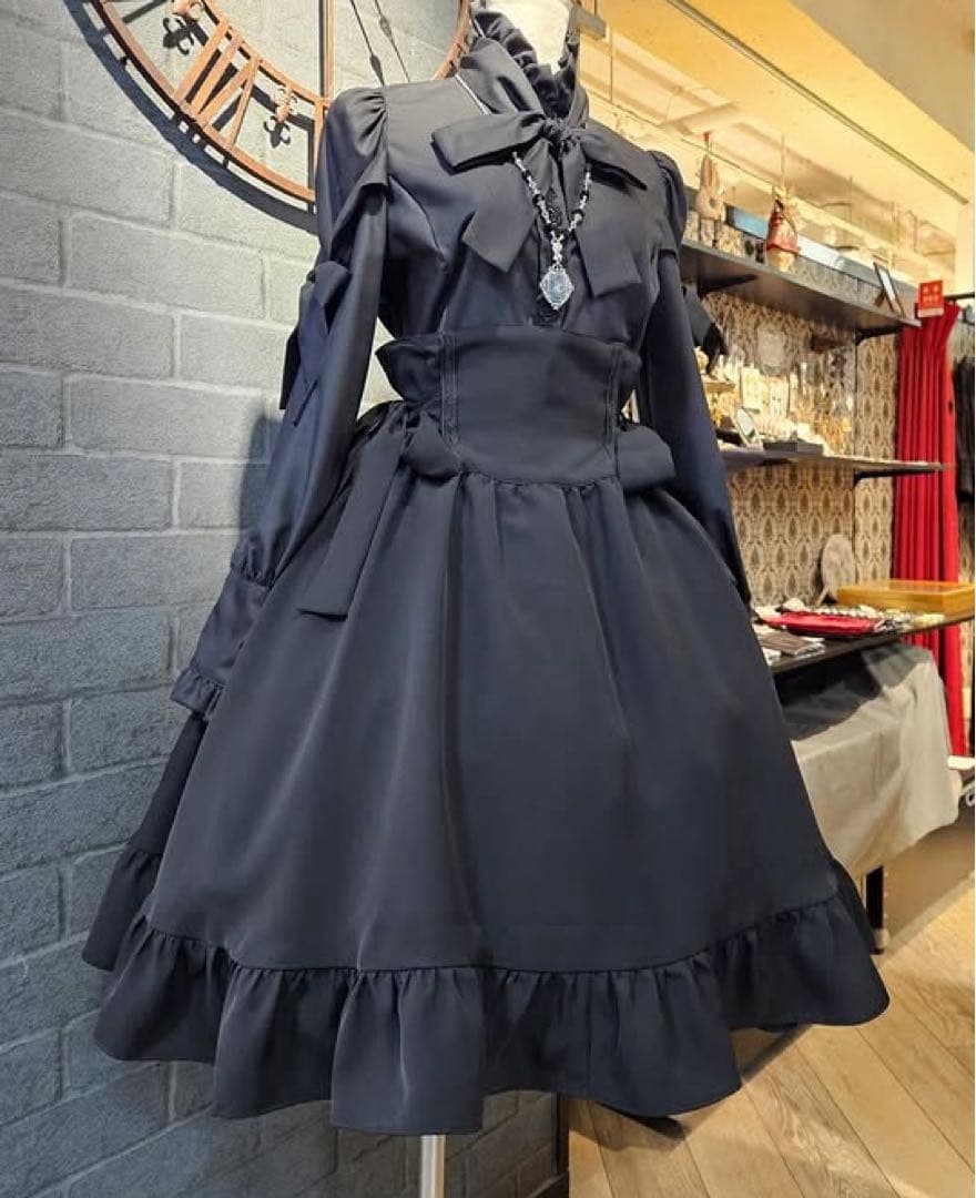 MIHO MATSUDA ミホマツダ 両サイド リボン付き ハイウエストスカート