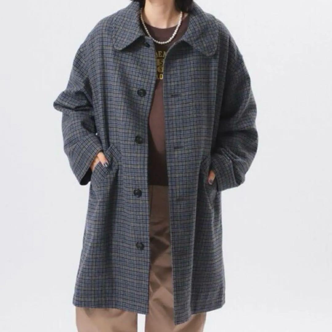 【新品/7日まで値下げ】BEAMS BOY ガンクラブ　チェックコート