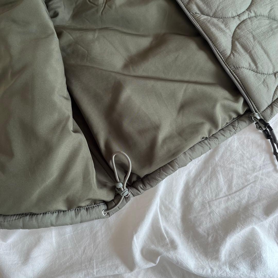 ニコアンド... WILLIAM B.ELIOTT ドロストキルトベスト カーキ