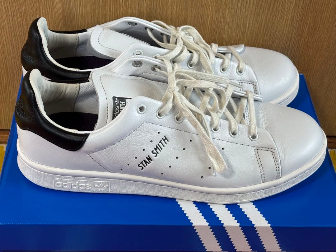 adidas Stan Smith lux ホワイト/ブラック28cm 極美品