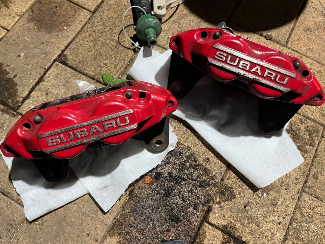 GC8 GDA GGA ZN6 フロントブレーキキャリパー 手渡しのみ