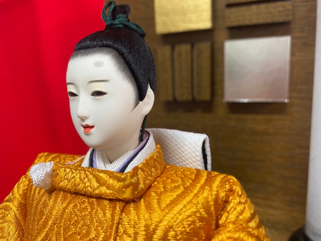 東京久月　雛人形　収納セット・東帯十二単姿・間口約４２×奥行約３０×高さ約３９㎝