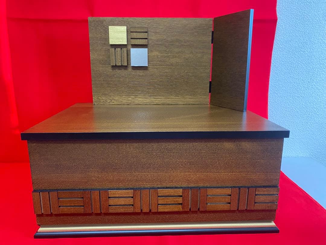 東京久月　雛人形　収納セット・東帯十二単姿・間口約４２×奥行約３０×高さ約３９㎝