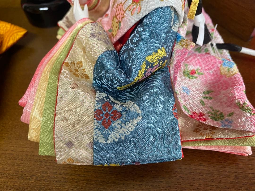 東京久月　雛人形　収納セット・東帯十二単姿・間口約４２×奥行約３０×高さ約３９㎝