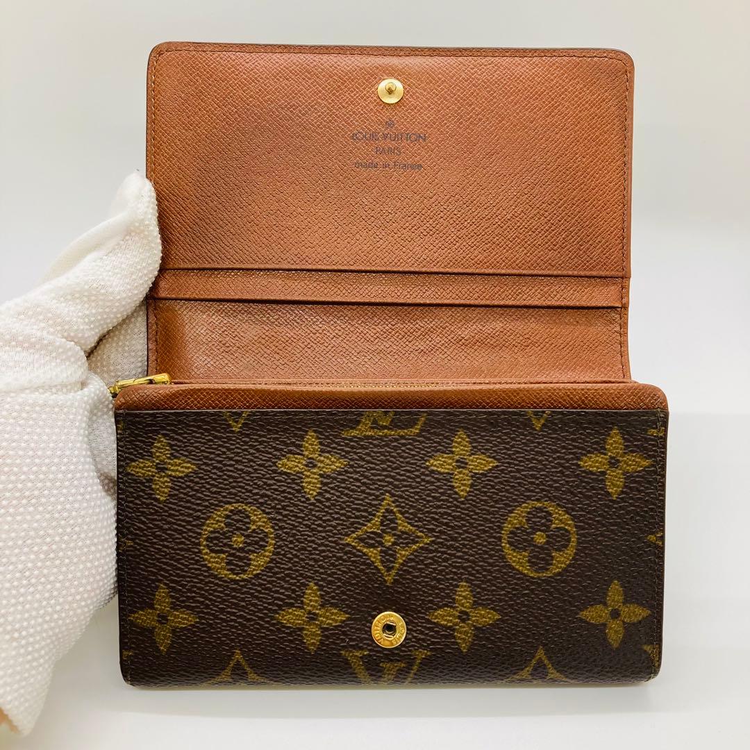 ルイヴィトン ポルトフォイユ トレゾール 財布 L字ファスナー A883