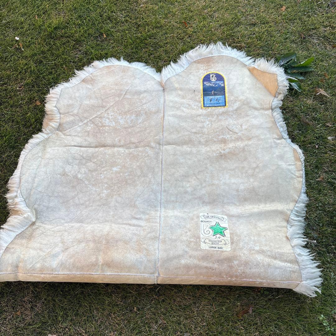 C*t様 羊毛ラグ 長毛　ムートン 大きな ニュージーランドBowron ボーロ