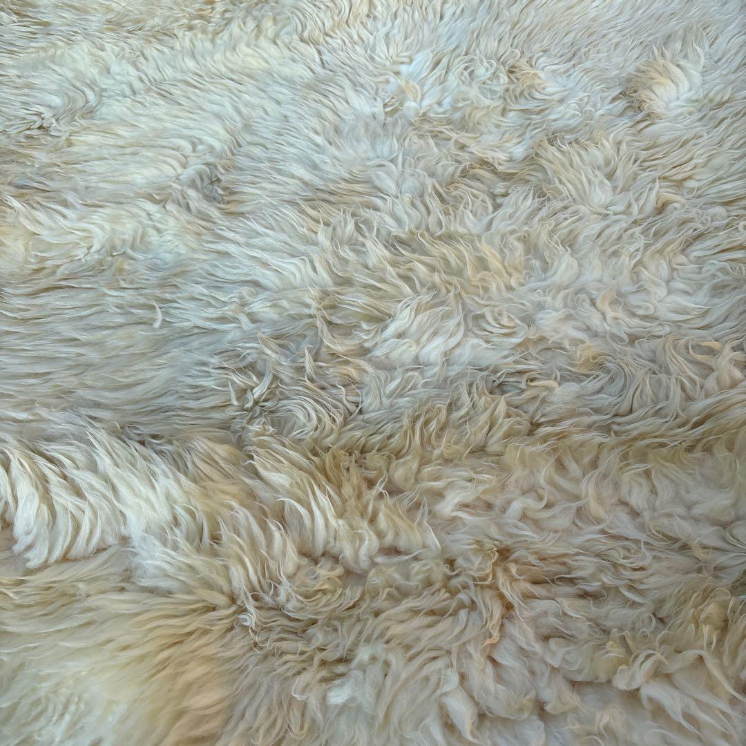 C*t様 羊毛ラグ 長毛　ムートン 大きな ニュージーランドBowron ボーロ