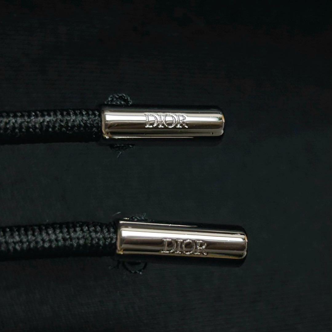 6041【美品・即完売デザイン】ディオール‪☆刺繍ロゴ入りパーカー CDロゴ