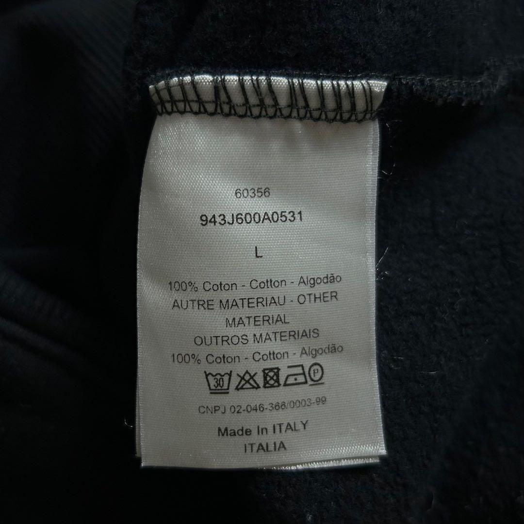 6041【美品・即完売デザイン】ディオール‪☆刺繍ロゴ入りパーカー CDロゴ