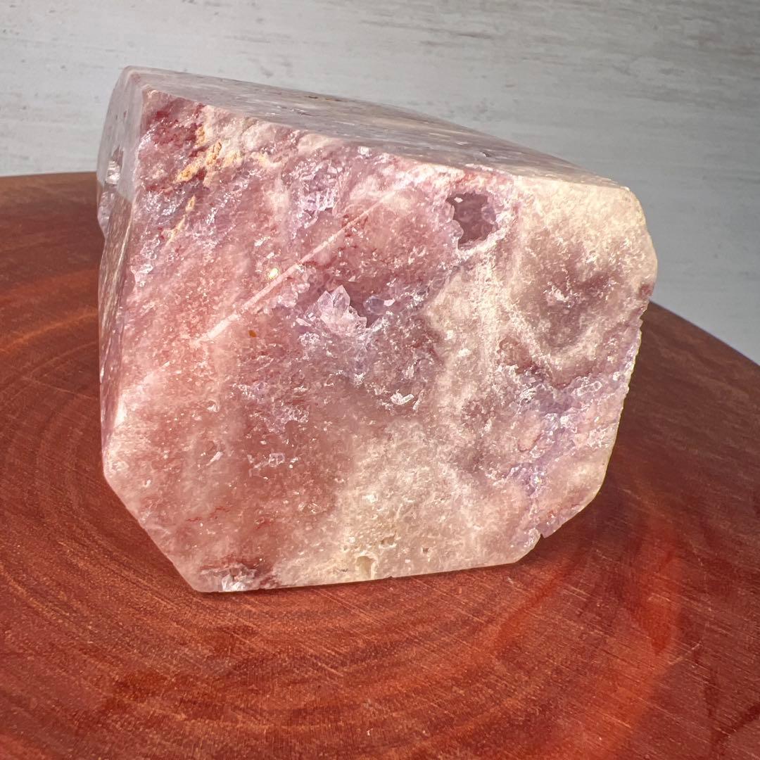 天然石　ピンクアメジスト　タワー