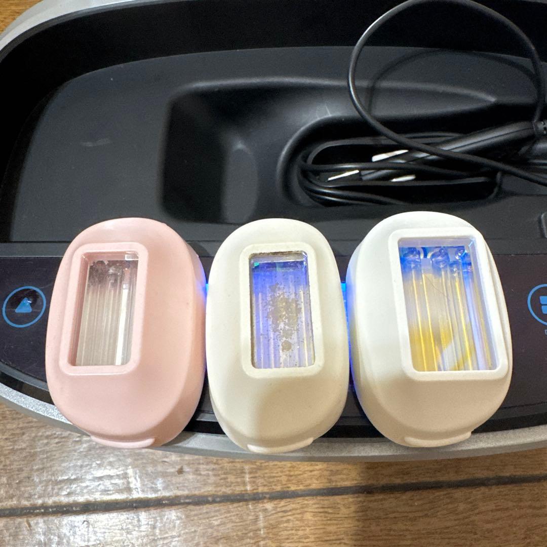 KE-NON v7.1 脱毛器 3つのカートリッジ付き