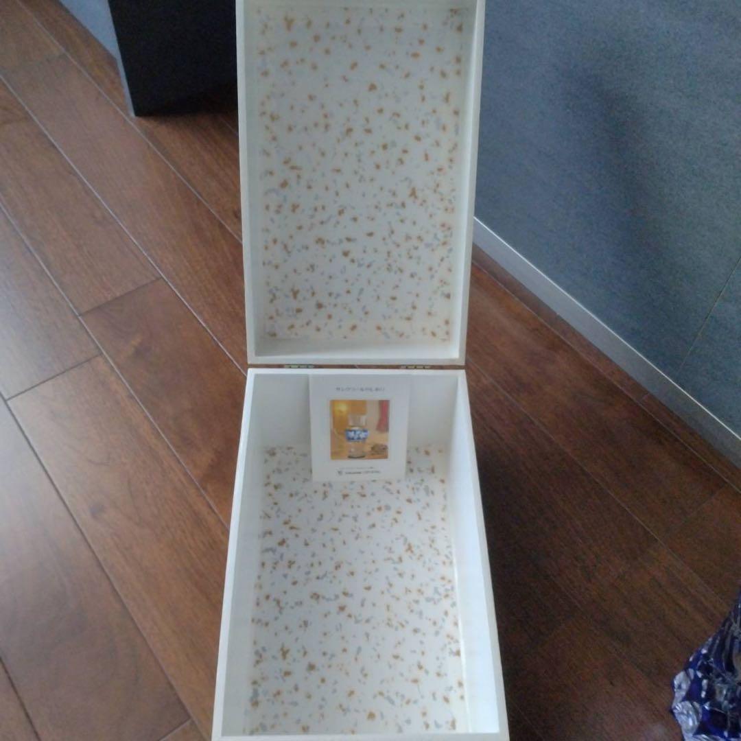 kagami crystal KAGAMI 江戸切子 色被せ 花瓶 新品 箱付