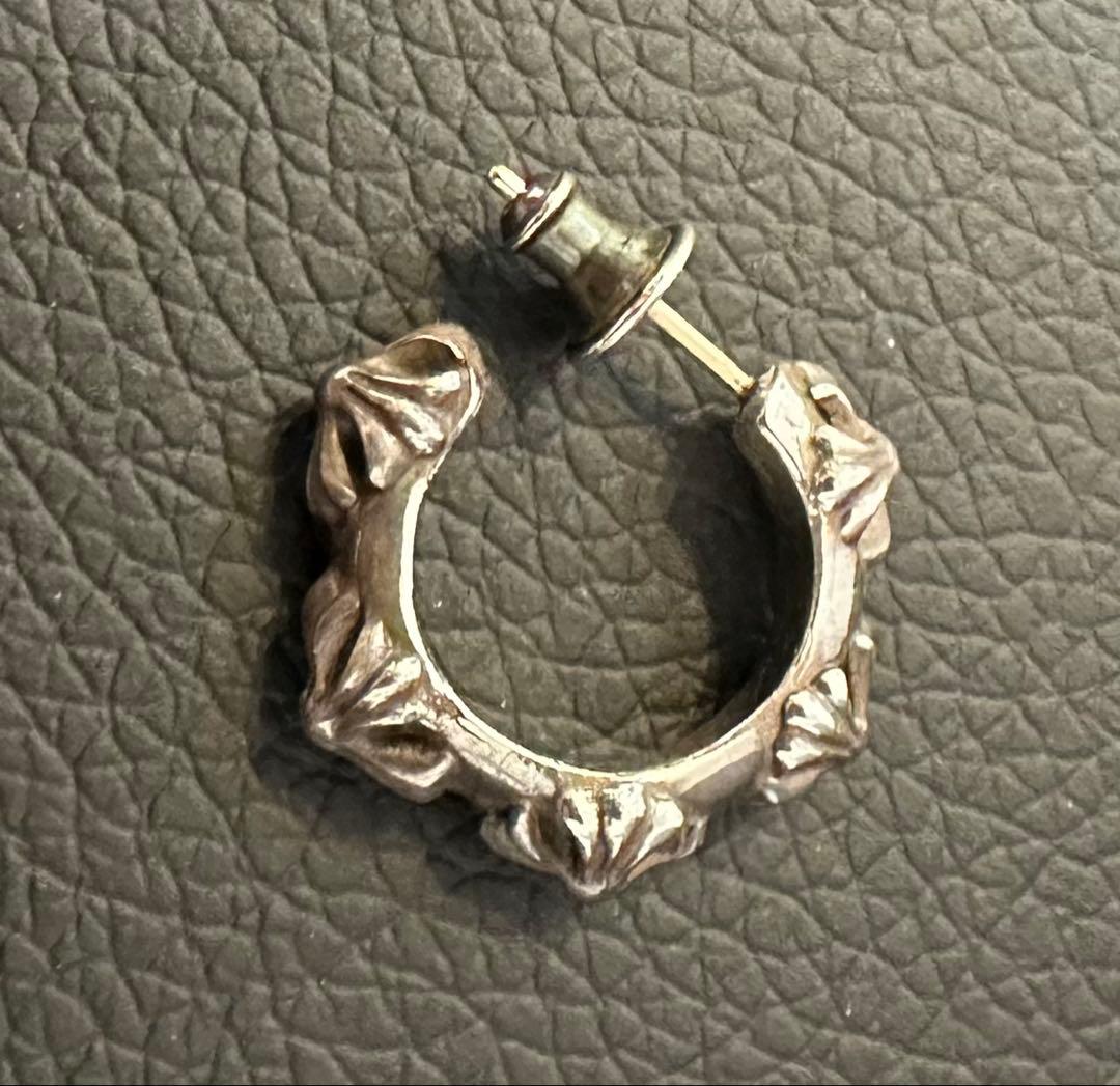 クロムハーツ　CHクロスフープイヤリング