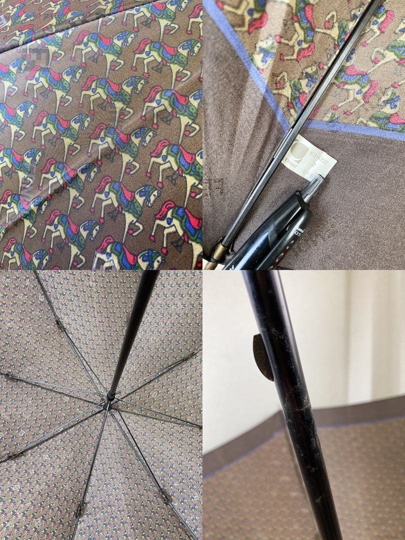 ア*イ様 ブランド長傘 4本まとめ FENDI ダンヒル ジバンシィ 紳士 メン