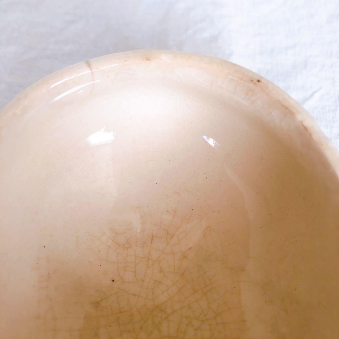 サルグミンヌ　陶器製　トゥースブラシケース　花柄　フランスアンティーク雑貨