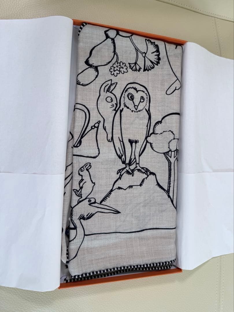 新品未使用　エルメス　2025FW トライアングル ジェアン　千と一のウサギ