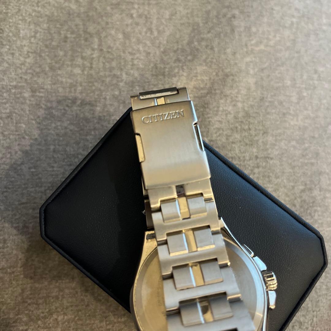CITIZEN エコドライブ 時計 金属ベルト