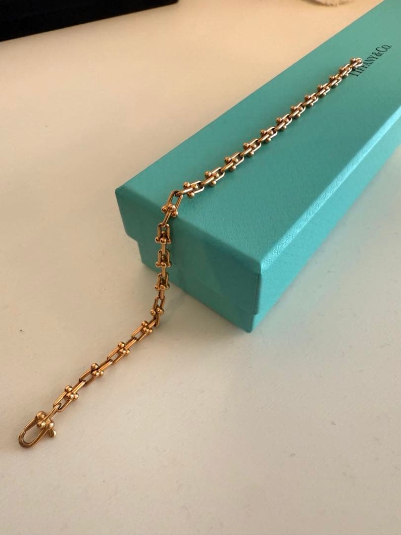 Tiffanyハードウェア　マイクロリンクブレスレット