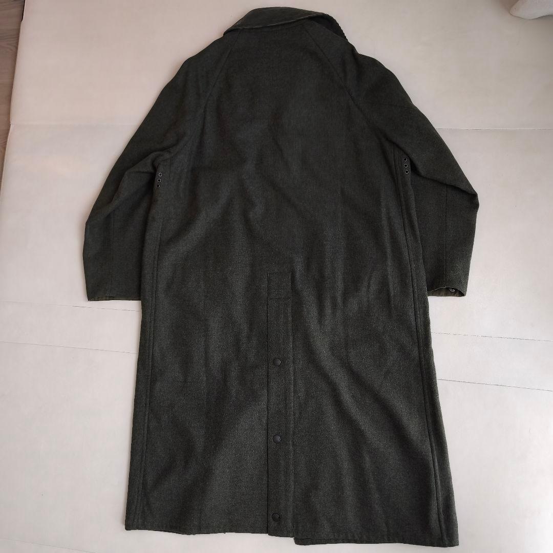 【美品】Barbour OS BURGHLEY MALLALIEUS ウール