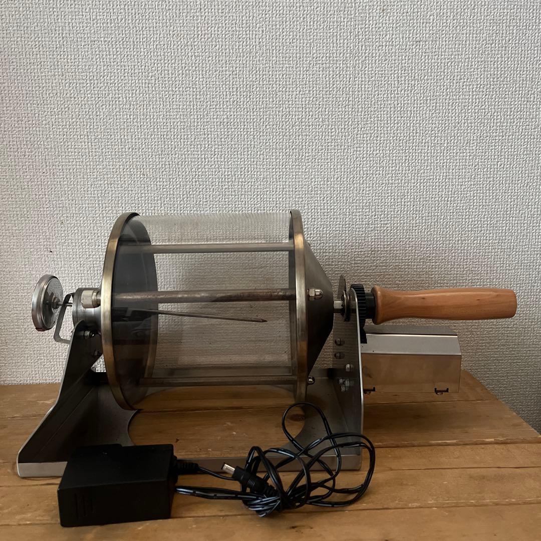 ステンレス製ロースター 温度計付き