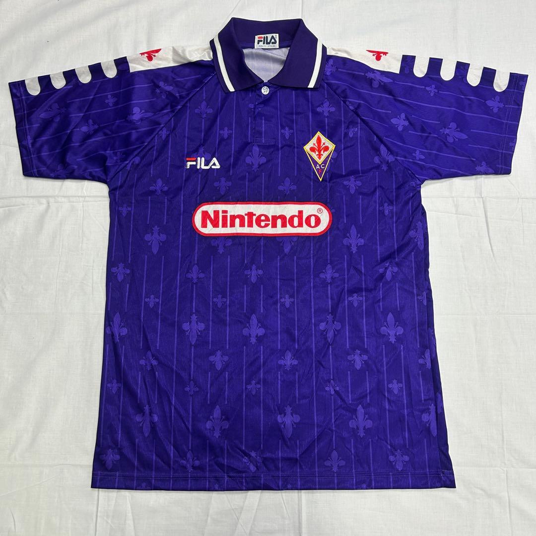 FILA フィオレンティーナ ユニフォーム 任天堂 98/99 ゲームシャツ
