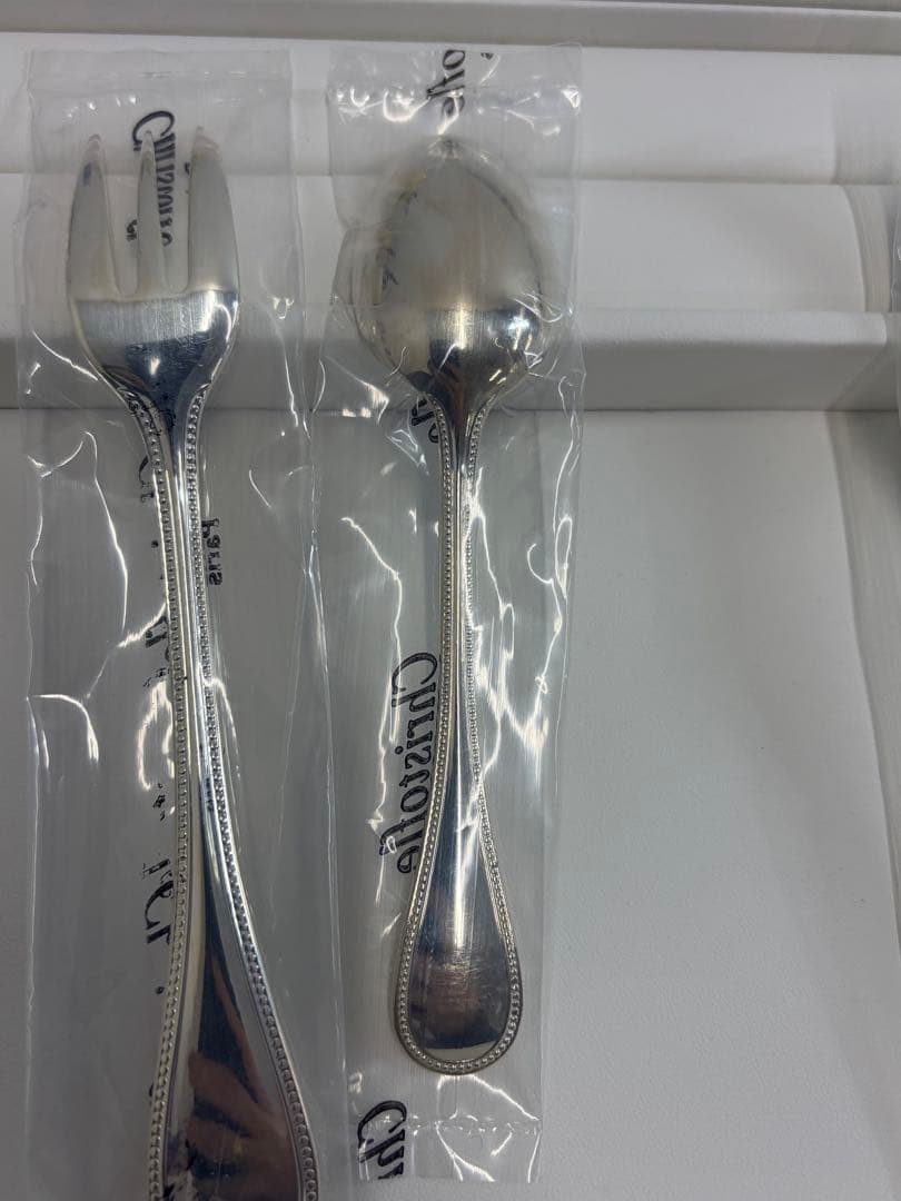 Christofle カトラリーセット 12点　クリストフル　 未使用 銀食器