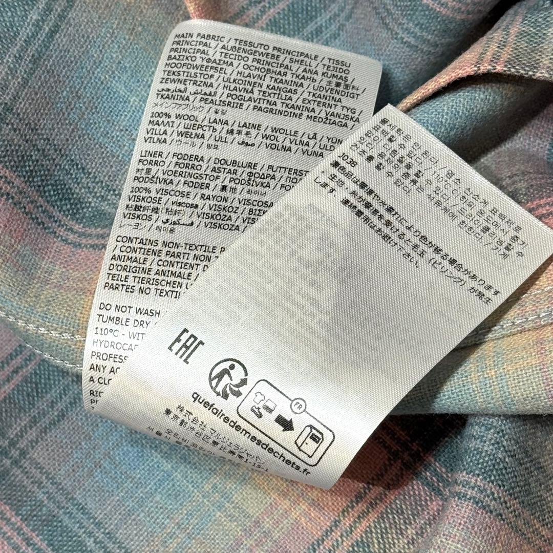 【Maison Margiela×PENDLETON】PINK SHIRT 38