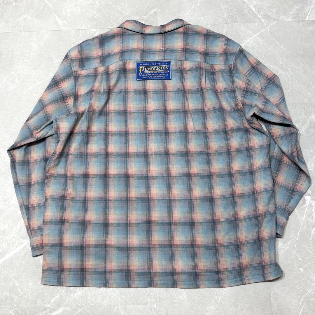 【Maison Margiela×PENDLETON】PINK SHIRT 38