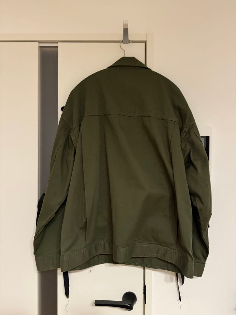 tsuyoshiyao ミリタリージャケット+チュールスカート