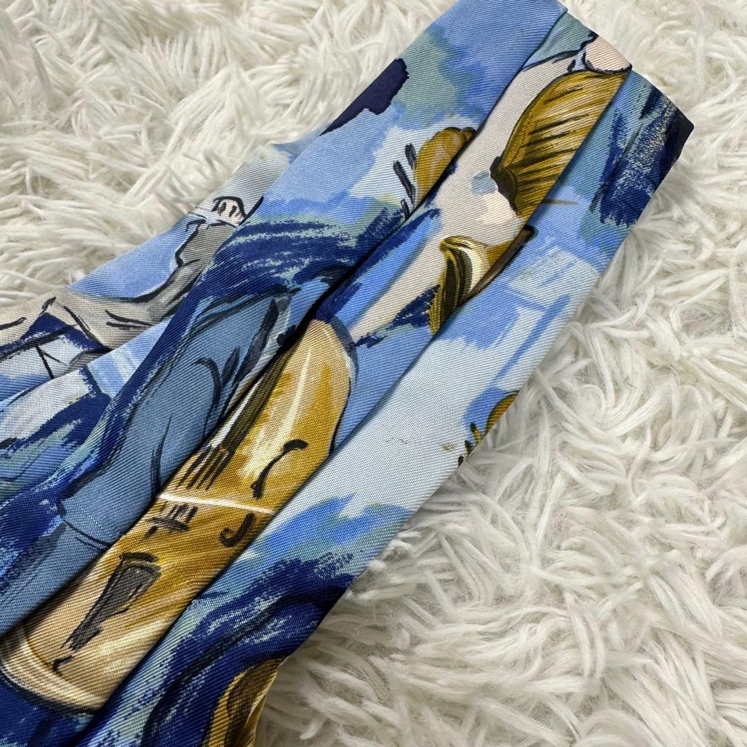 希少美品✨HERMES エルメス アスコットタイ スカーフ CONCERTO
