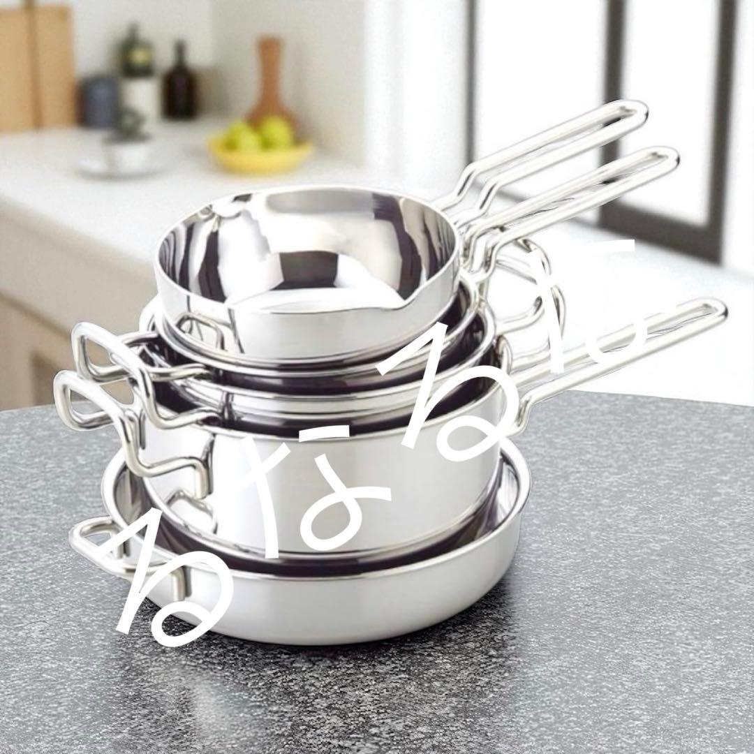 【新品未使用】ジオプロダクト 片手鍋 2点セット 宮崎製作所