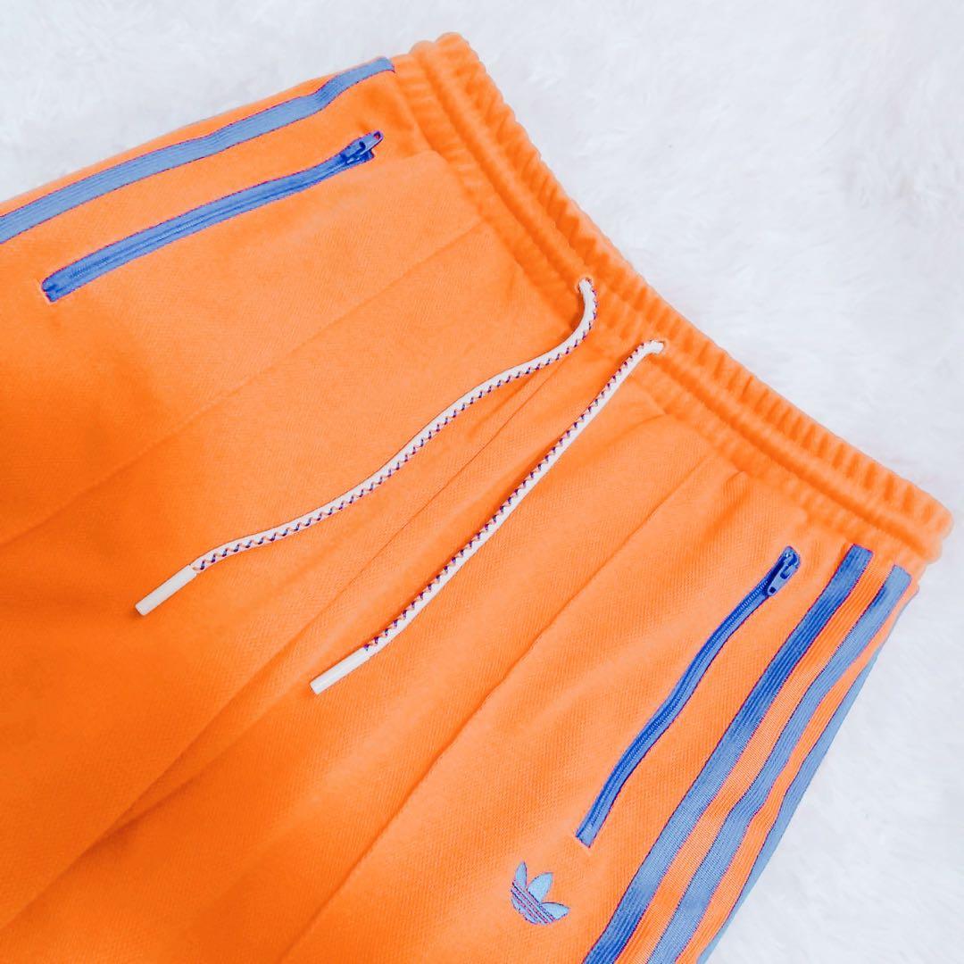 adidas 70s モントリオール トラックパンツ オレンジ あのちゃんXL