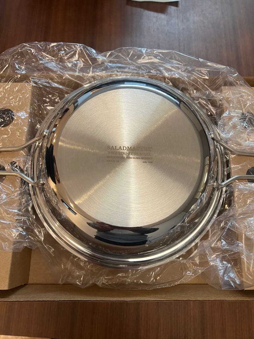 【新品】サラダマスター　フライパンS ハンドル付き