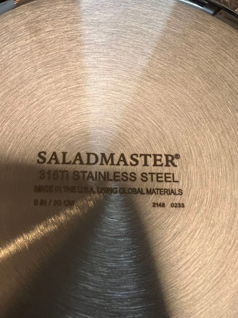 【新品】サラダマスター　フライパンS ハンドル付き