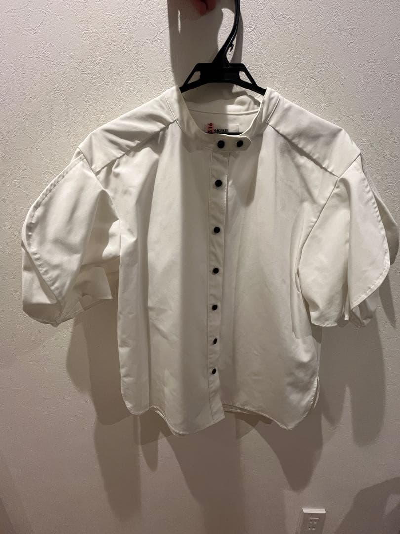 MACHATT パフスリーブ Wボタン ブラウス　美品　クリーニング済