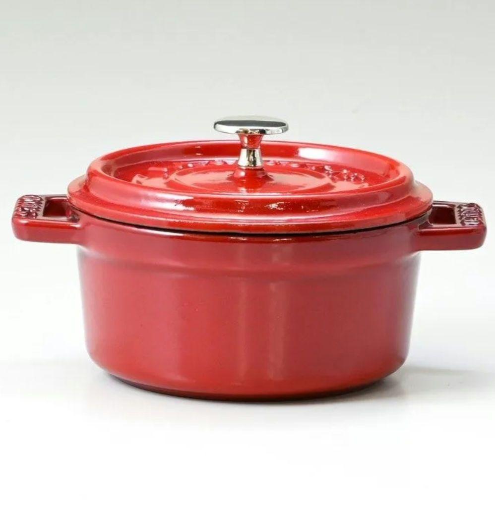 staub ストウブ ミニ ピコ ココット ラウンド チェリー 10cm