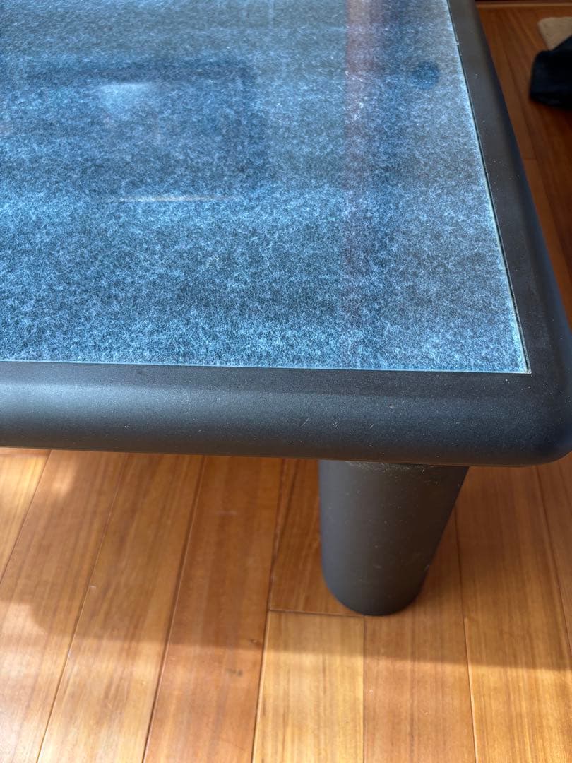 (送料込)マルニ木工　テーブル　高級 コタツ　レア　ガラス天板　美品　動作確認済