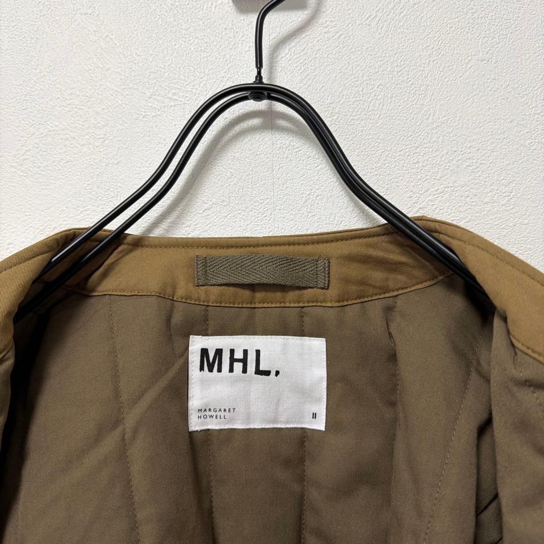 MHL. エムエイチエル　ドライコットンツイル　ライナージャケット