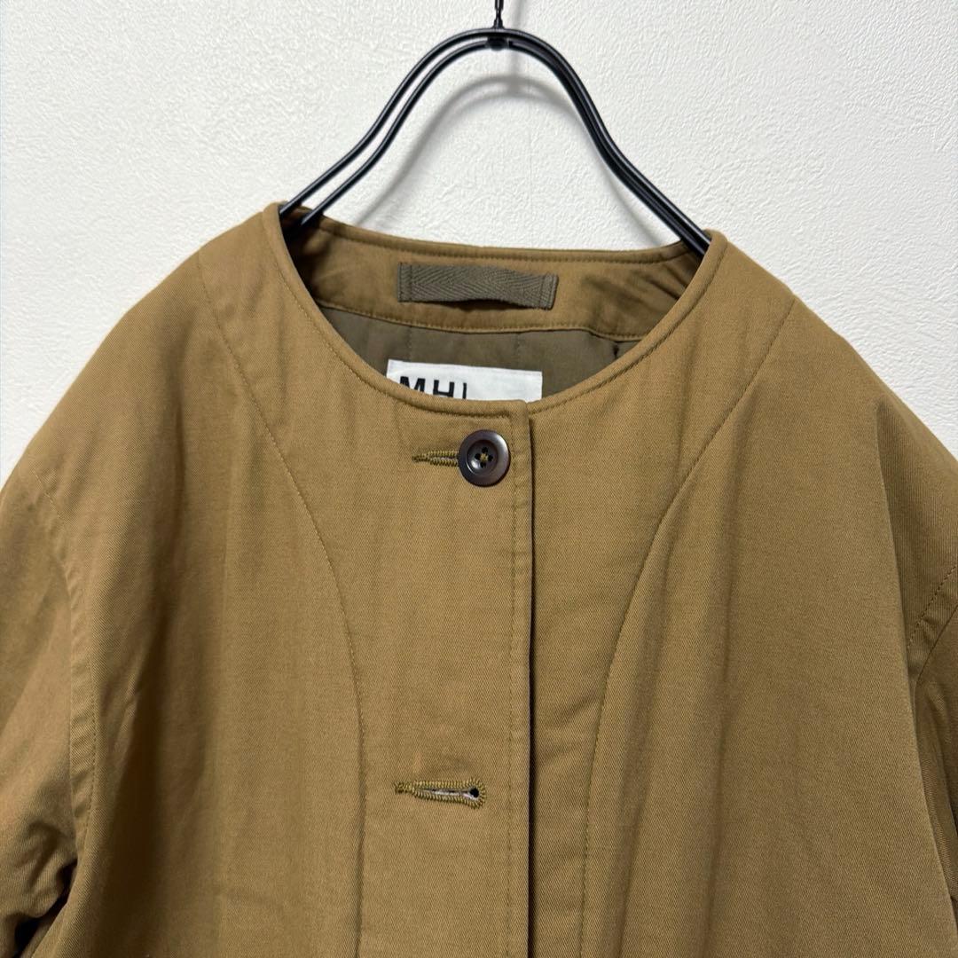 MHL. エムエイチエル　ドライコットンツイル　ライナージャケット