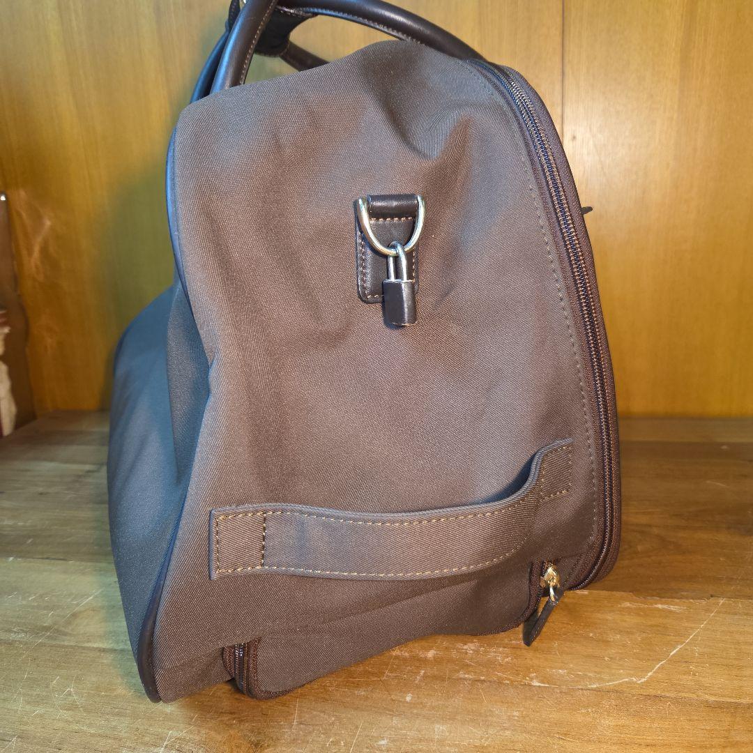 DAKS ダックス 3WAY キャリーバッグ ボストン ハウスチェック 茶