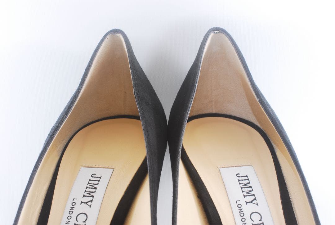 美品＊JIMMY CHOO＊ジミーチュウ＊23.5cm＊スエード＊ヒール