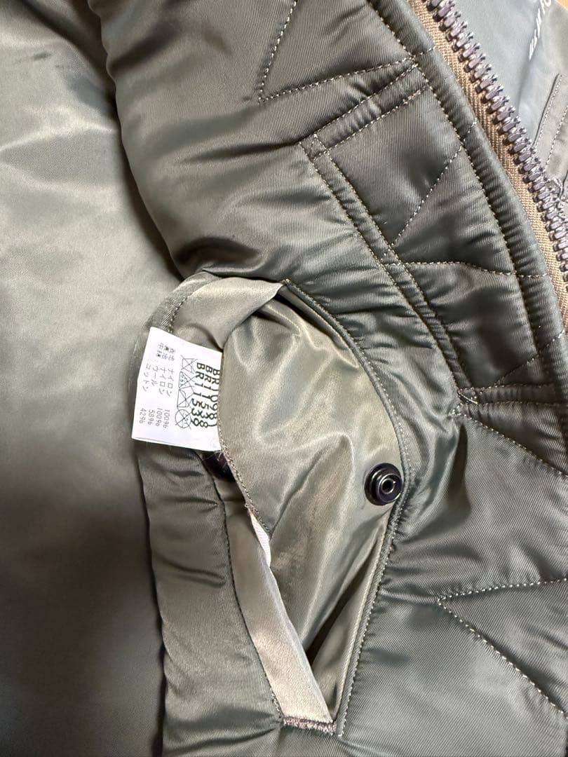 バズリクソンズ　MA-1 サイズM