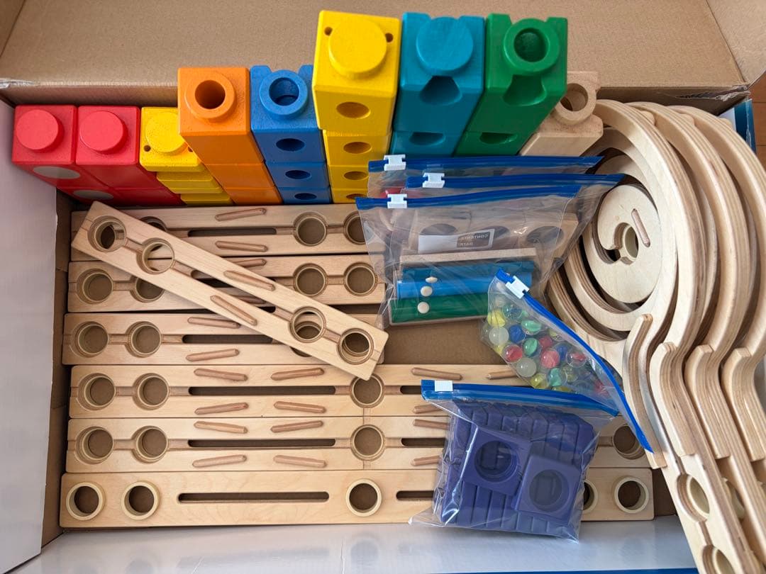 クアドリラ ツイスト＆レールセット 鉄琴パーツ付き ボーネルンド