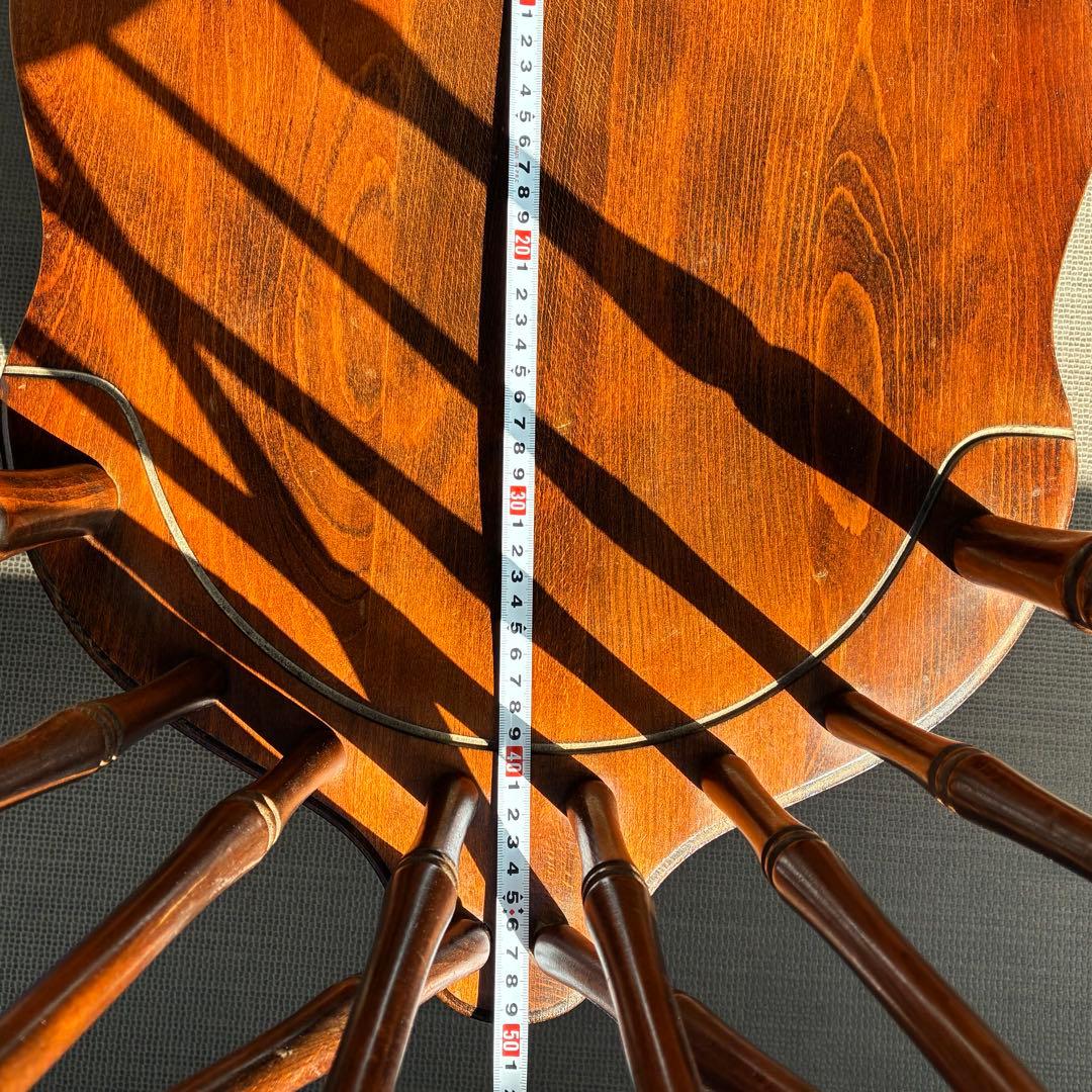 アンティーク 飛騨産業 ウィンザーチェア大 ブナ キツツキ 無垢材