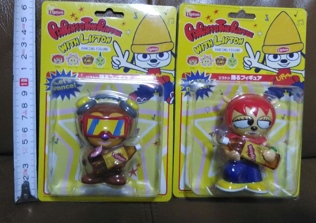 フィギュア◎パラッパラッパー/リプトン踊るフィギュア　サントリー