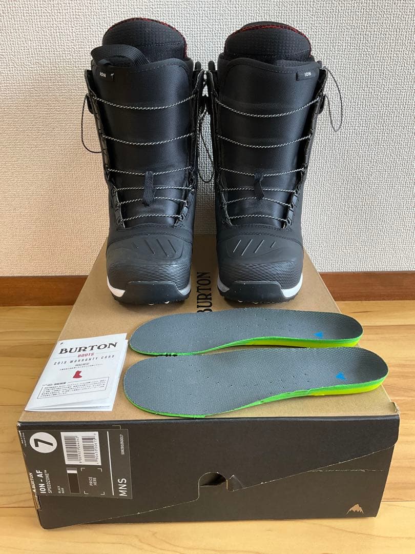 BURTON ION アジアンフィット25㎝　正規品！