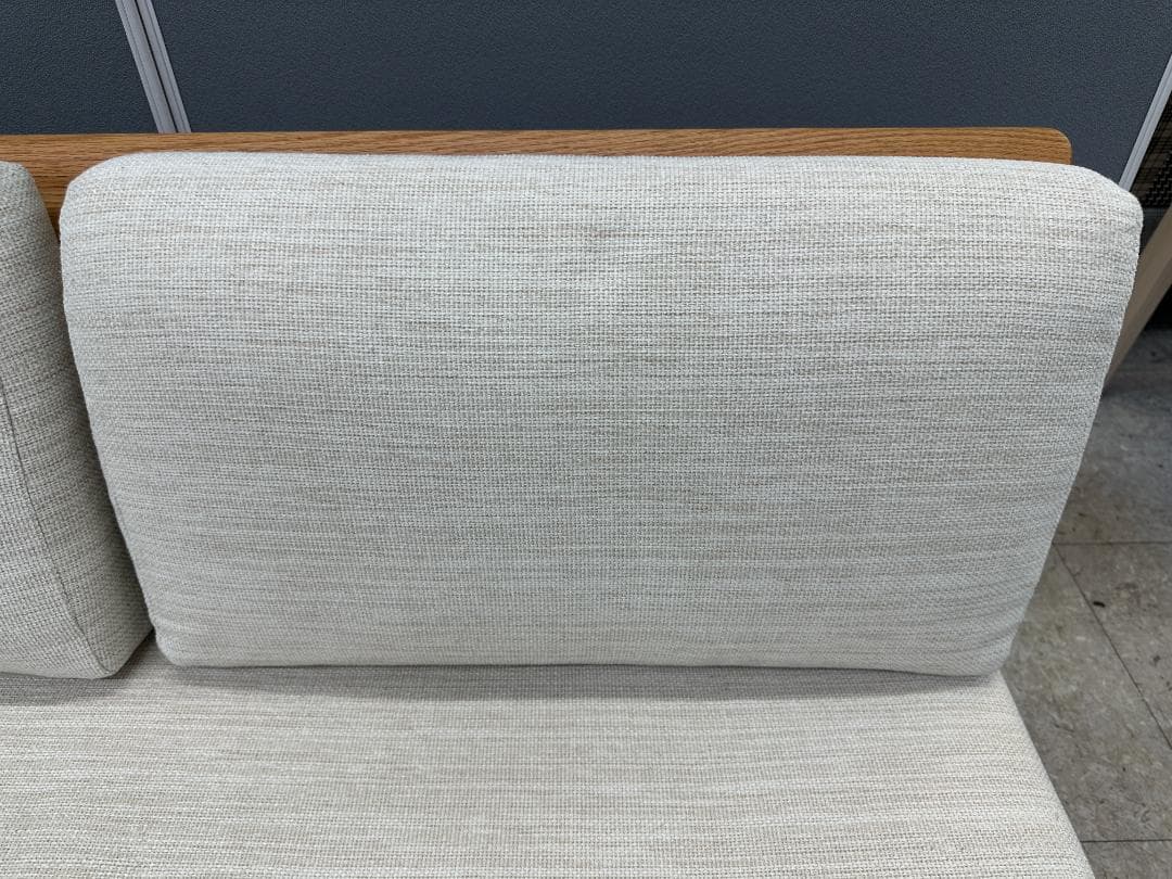 ニトリ　ダイニングテーブルセット　オークエスト　2Pソファ　ベンチ　ベージュ