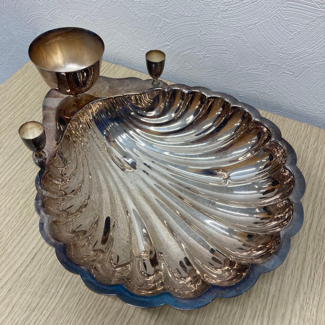 F.B. Rogers Silver Co. シルバープレート シェルボウル